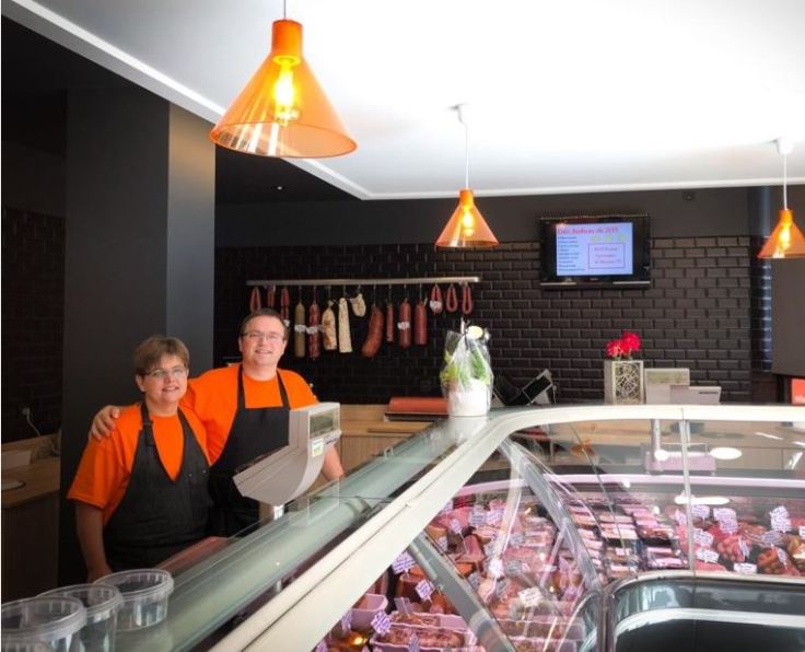 intérieur boucherie